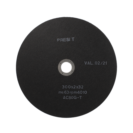 Резиноидный отрезной диск Тип T ⌀ 500 x 3 x 32 мм